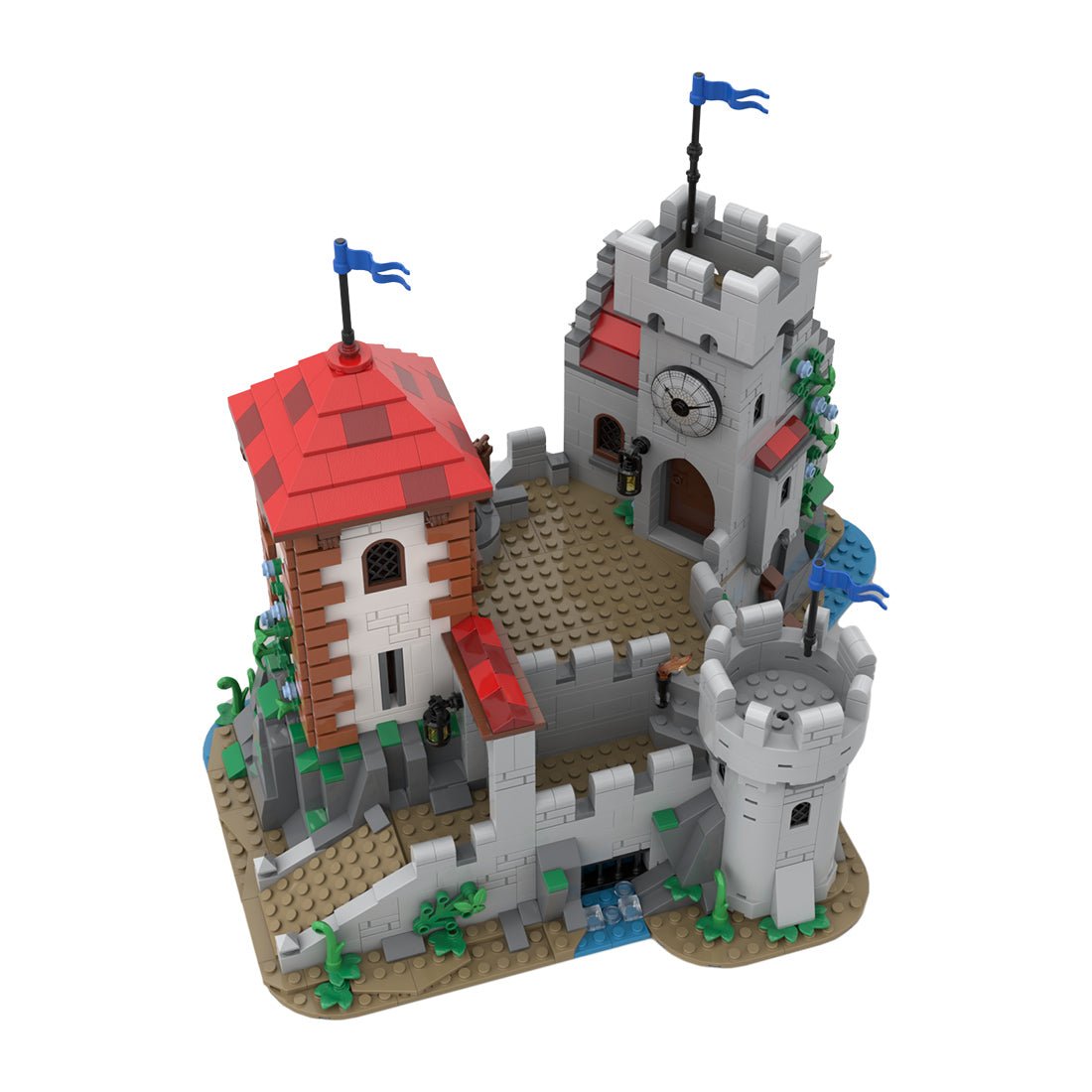 MOC - 150482 Edgewater Keep Klemmbausteine - LesDiy - Klemmbausteine