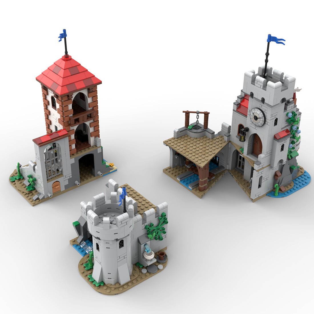 MOC - 150482 Edgewater Keep Klemmbausteine - LesDiy - Klemmbausteine