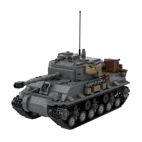 MOC - 150790 M4A3E8 Sherman Easy Eight Klemmbausteine - LesDiy - Klemmbausteine