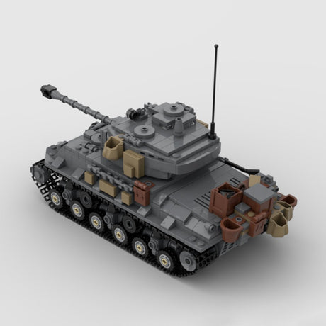 MOC - 150790 M4A3E8 Sherman Easy Eight Klemmbausteine - LesDiy - Klemmbausteine
