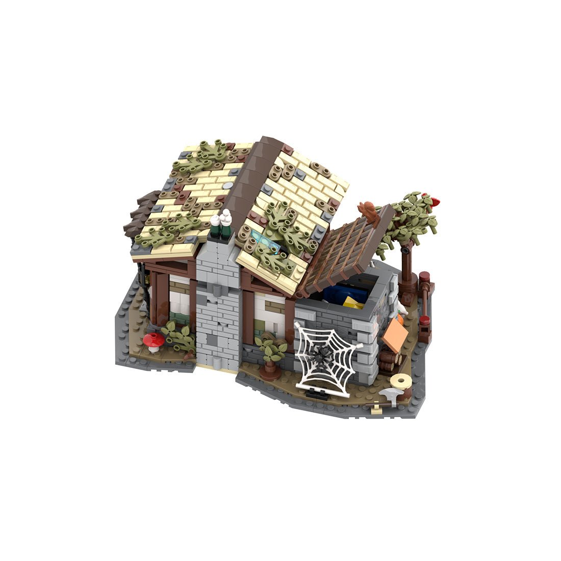 MOC - 150993 A HUT NEXT DOOR Klemmbausteine - LesDiy - Klemmbausteine