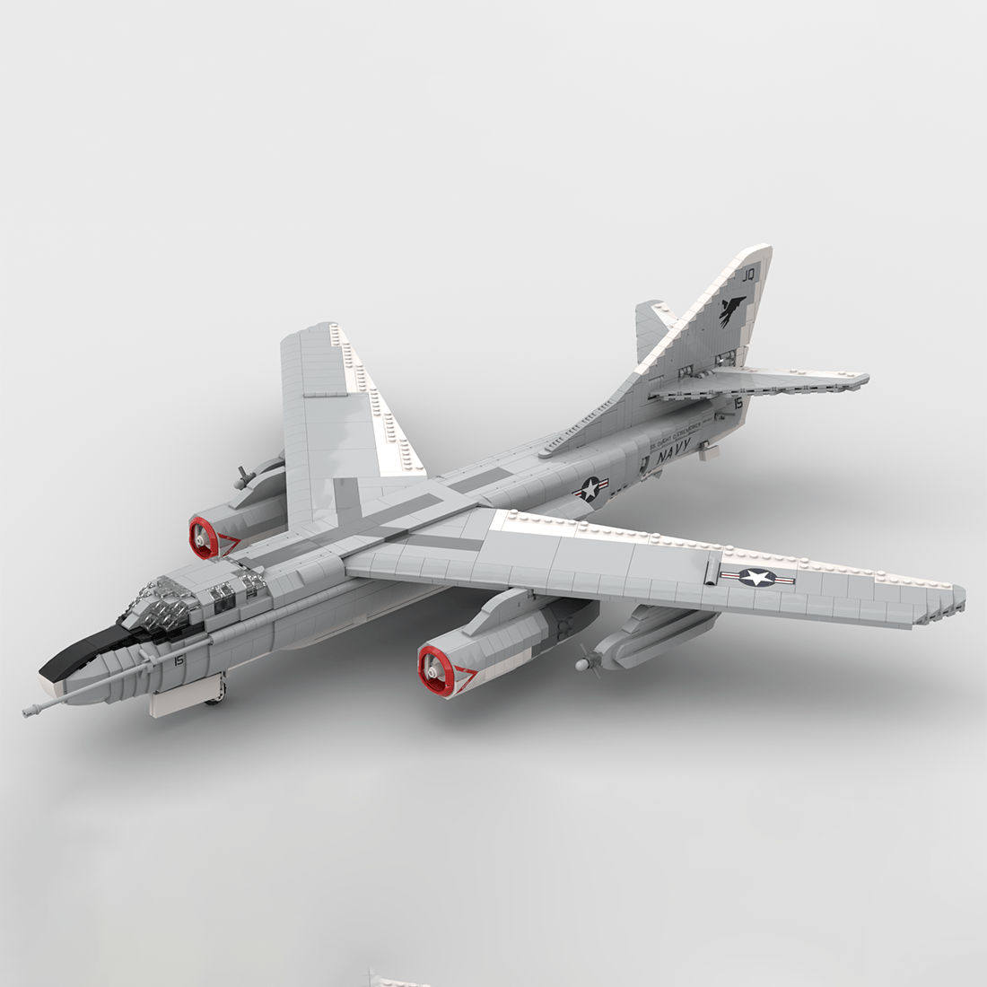 MOC - 151490 1:35 Scale EA - 3B Sky Warrior Klemmbausteine - LesDiy - Klemmbausteine