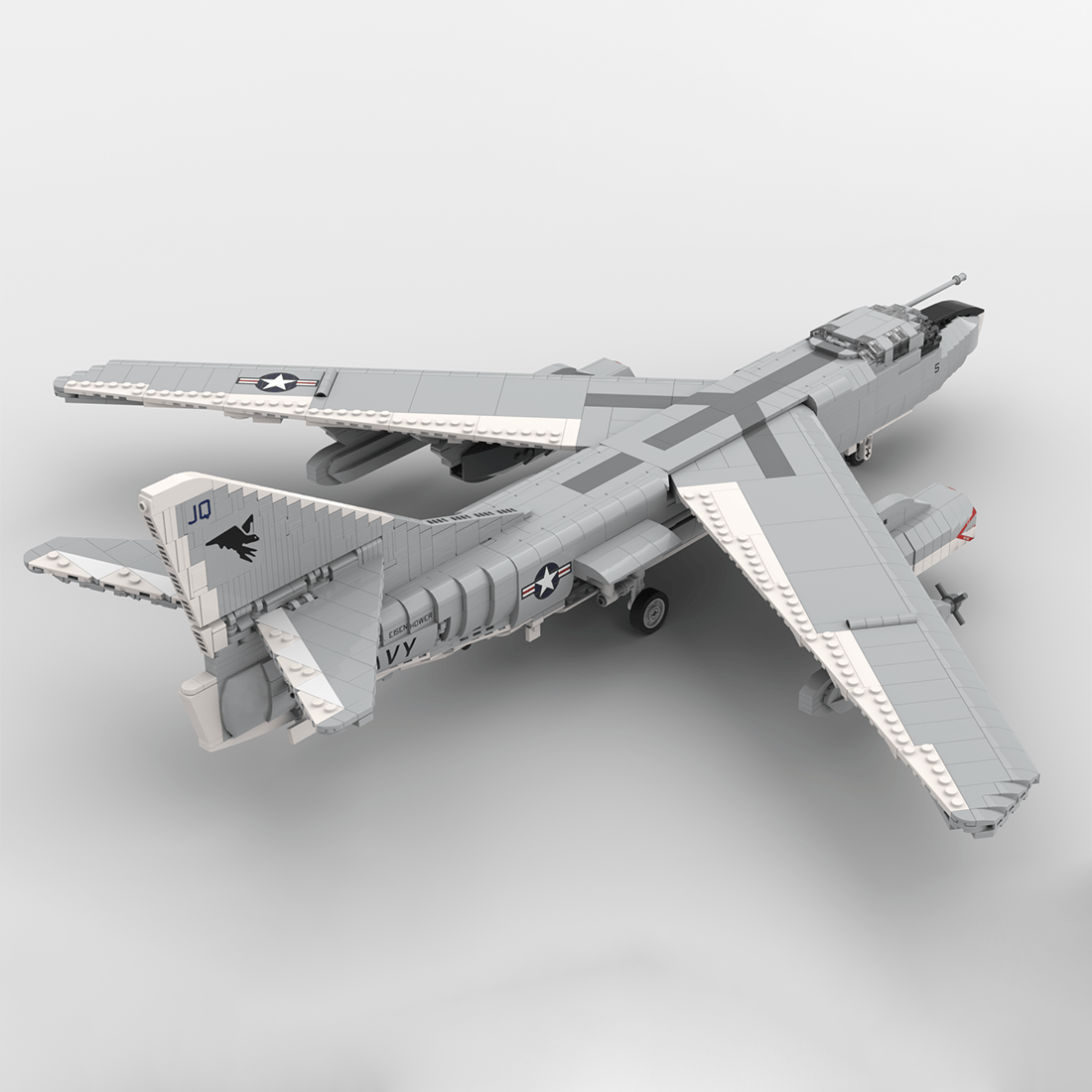 MOC - 151490 1:35 Scale EA - 3B Sky Warrior Klemmbausteine - LesDiy - Klemmbausteine