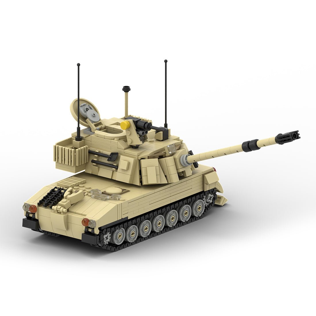 MOC - 152147 M - 109 PALADIN | 155mm Howitzer | 1:35 Scale Klemmbausteine - LesDiy - Klemmbausteine