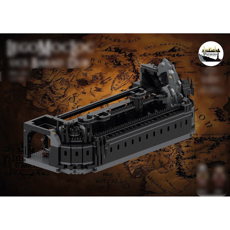 MOC - 152338 UCS Barad - Dur part 2/6 Klemmbausteine - LesDiy - Klemmbausteine