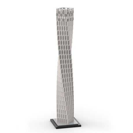 MOC - 152436 Cayan Tower (Infinity Tower) Dubai Maßstab 1:800 Klemmbausteine - LesDiy - Klemmbausteine