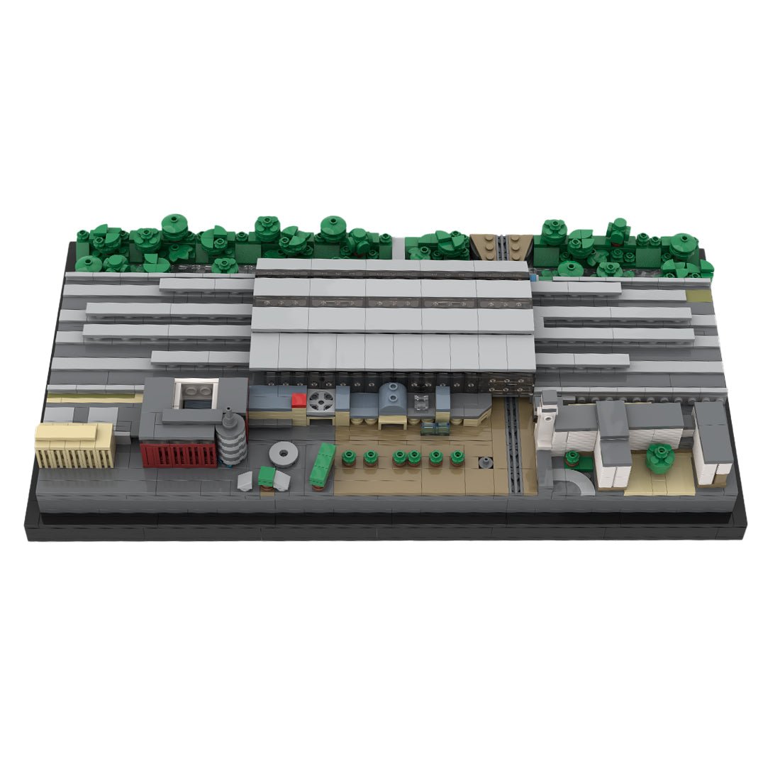 MOC - 152705 Erfurt Central Station Klemmbausteine - LesDiy - Klemmbausteine