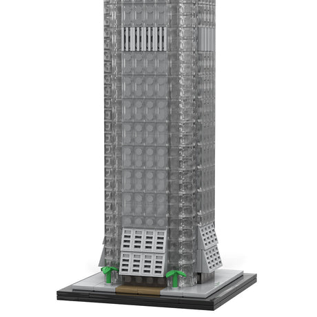 MOC - 153369 Two International Finance Centre 1:800 Scale Hong Kong Klemmbausteine - LesDiy - Klemmbausteine