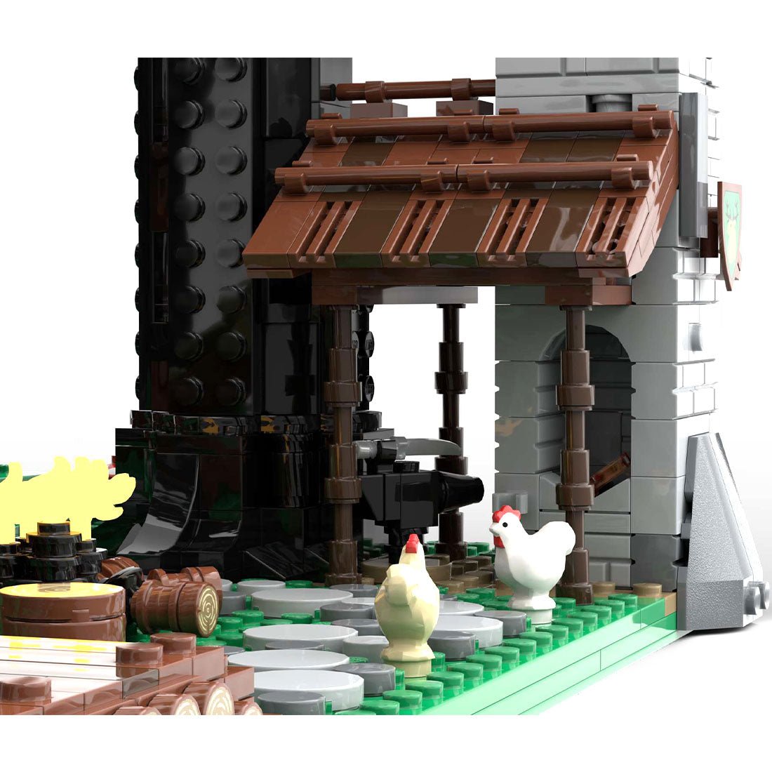 MOC - 153885 Schloss des Forsthauptquartiers - LesDiy - Klemmbausteine