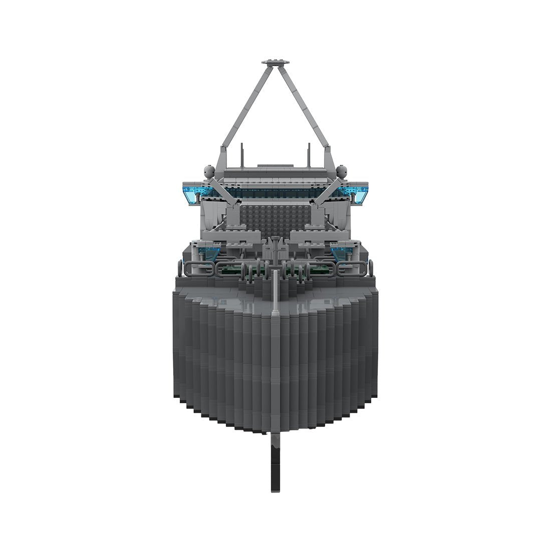 MOC - 154130 Kampfunterstützungsschiff „DEN HELDER“ Klemmbausteine - LesDiy - Klemmbausteine