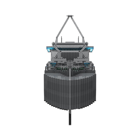 MOC - 154130 Kampfunterstützungsschiff „DEN HELDER“ Klemmbausteine - LesDiy - Klemmbausteine