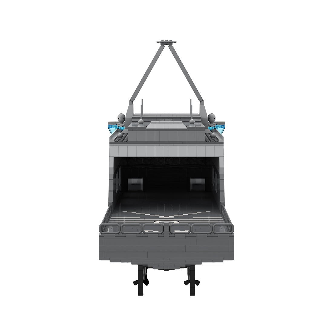 MOC - 154130 Kampfunterstützungsschiff „DEN HELDER“ Klemmbausteine - LesDiy - Klemmbausteine