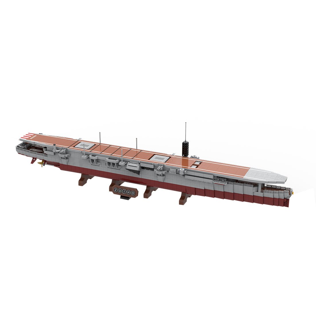 MOC - 15425 Japanese Zuiho Light Aircraft Carrier klemmbausteine - LesDiy - Klemmbausteine