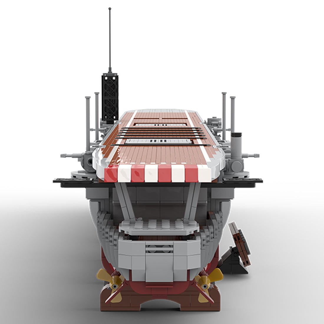 MOC - 15425 Japanese Zuiho Light Aircraft Carrier klemmbausteine - LesDiy - Klemmbausteine