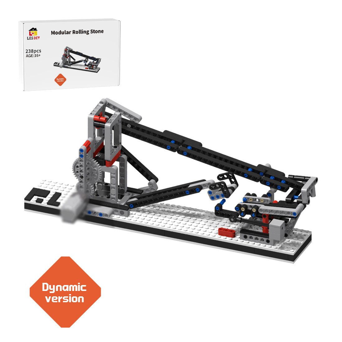 MOC - 154326 GBC 100 : GBC.PL 17 - LesDiy - Klemmbausteine