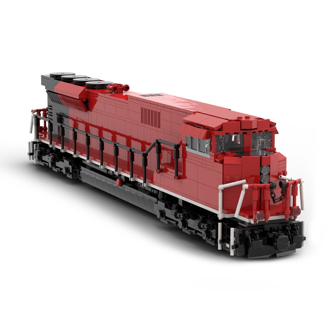 MOC - 154371 Canadian Pacific CPKC SD70ACU Klemmbausteine - LesDiy - Klemmbausteine