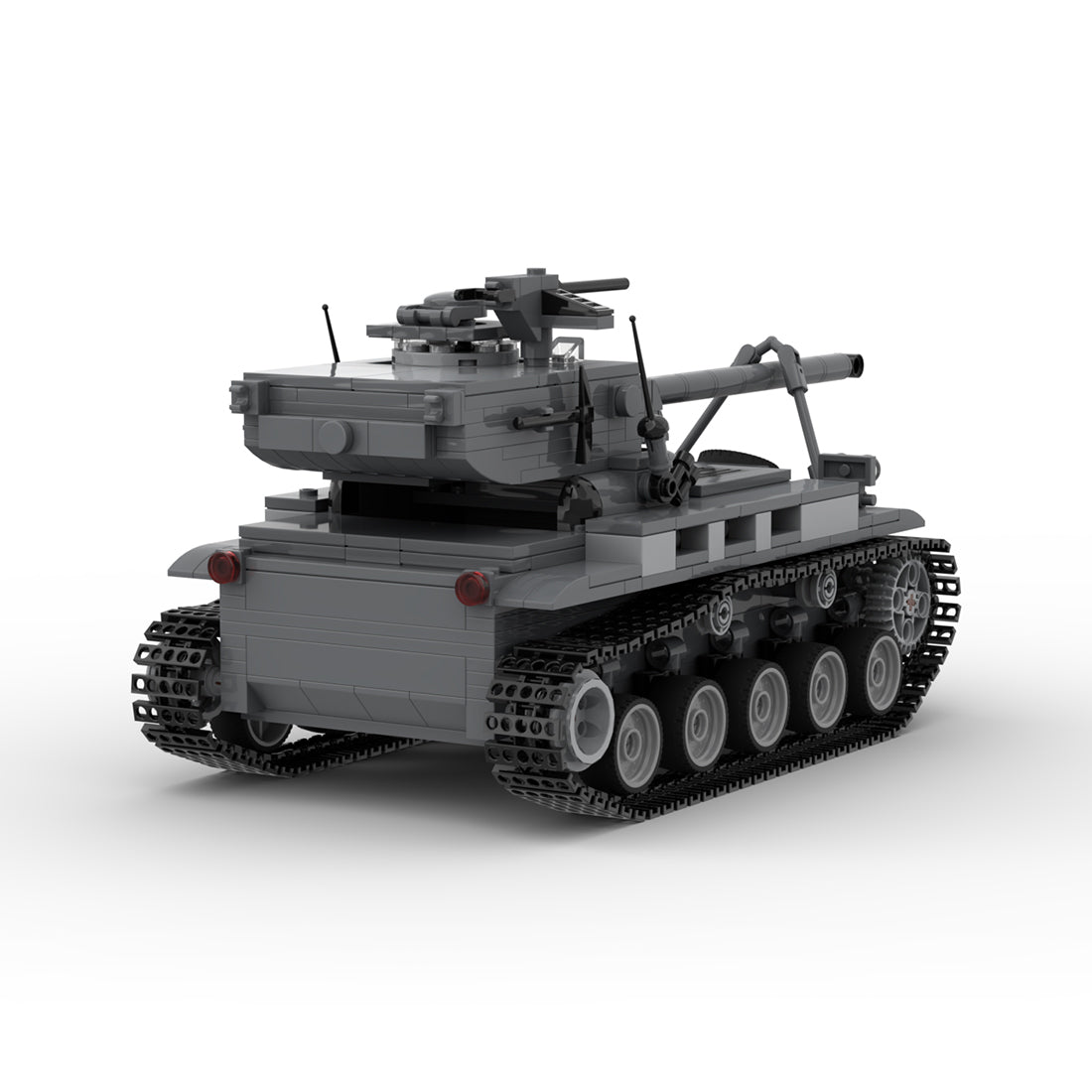 MOC - 154691 AMX - 13 Tank Klemmbausteine - LesDiy - Klemmbausteine