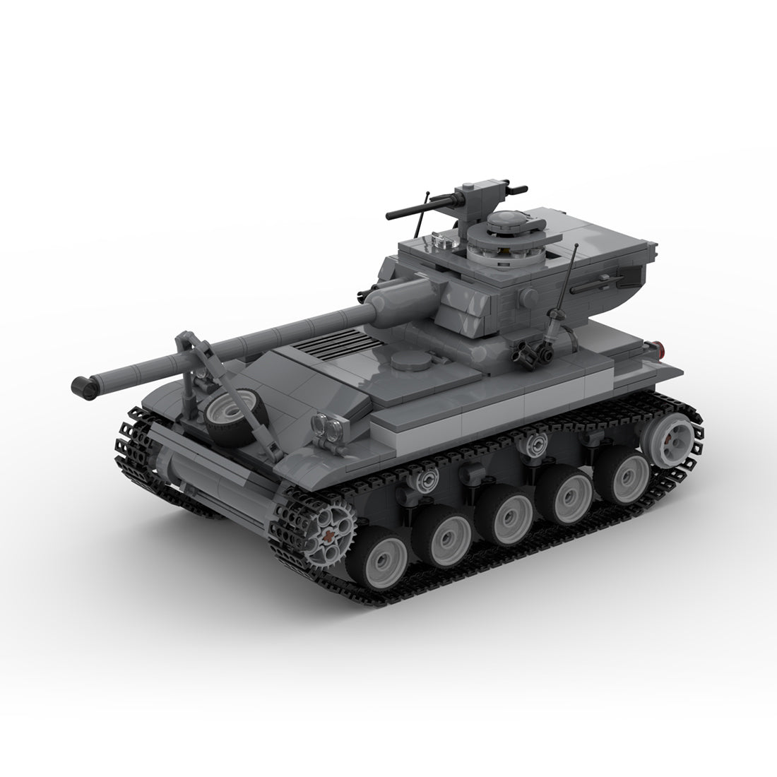 MOC - 154691 AMX - 13 Tank Klemmbausteine - LesDiy - Klemmbausteine