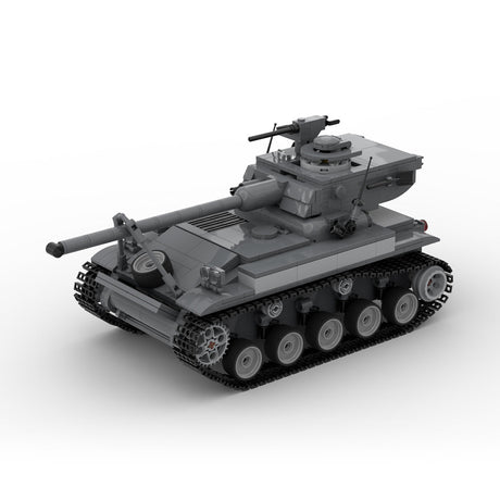 MOC - 154691 AMX - 13 Tank Klemmbausteine - LesDiy - Klemmbausteine