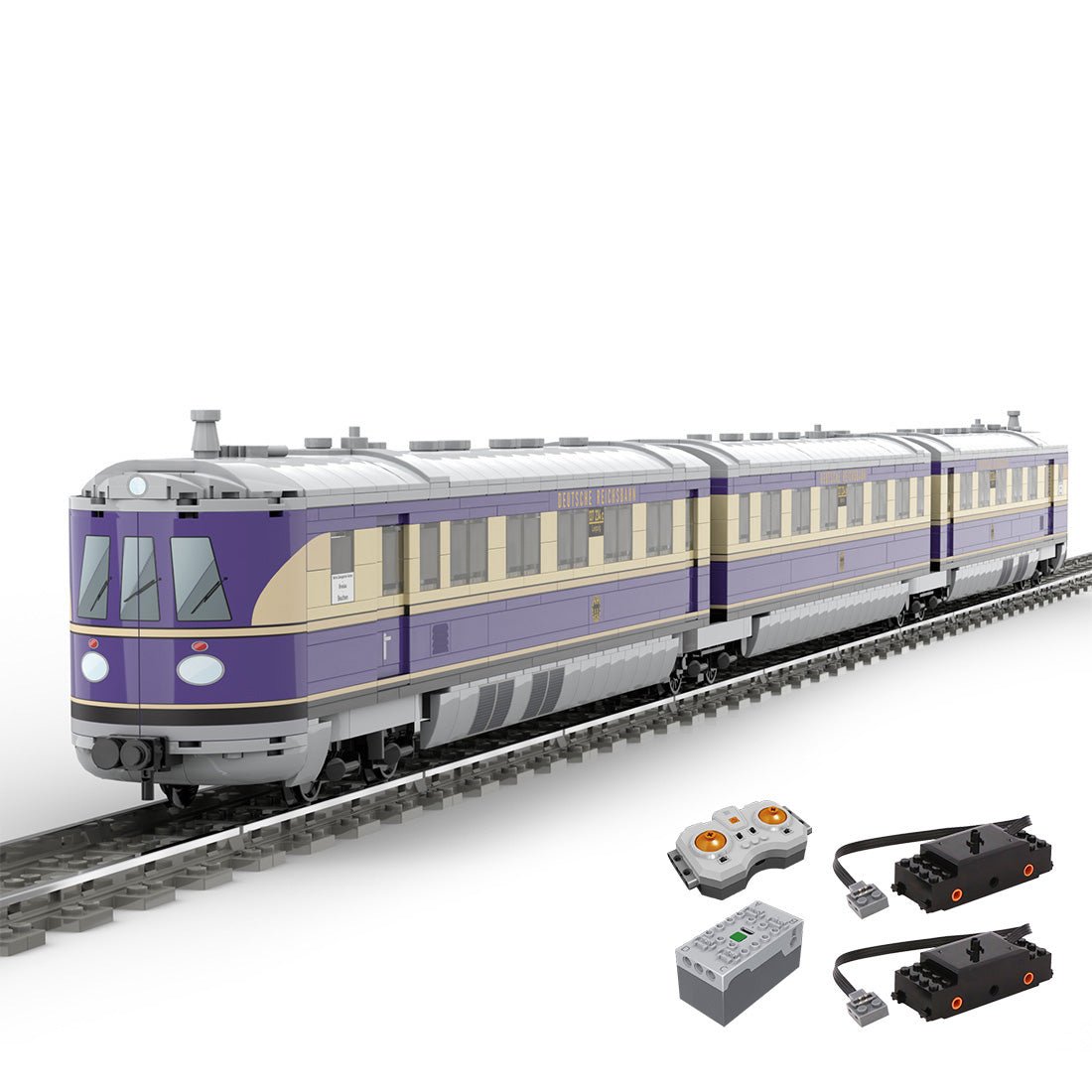 MOC - 154855 Montagezug Klemmbausteine - LesDiy - Klemmbausteine