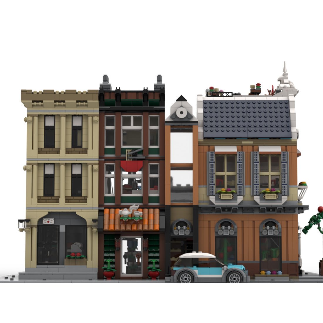 MOC - 155543 Farmer's Store Klemmbausteine - LesDiy - Klemmbausteine