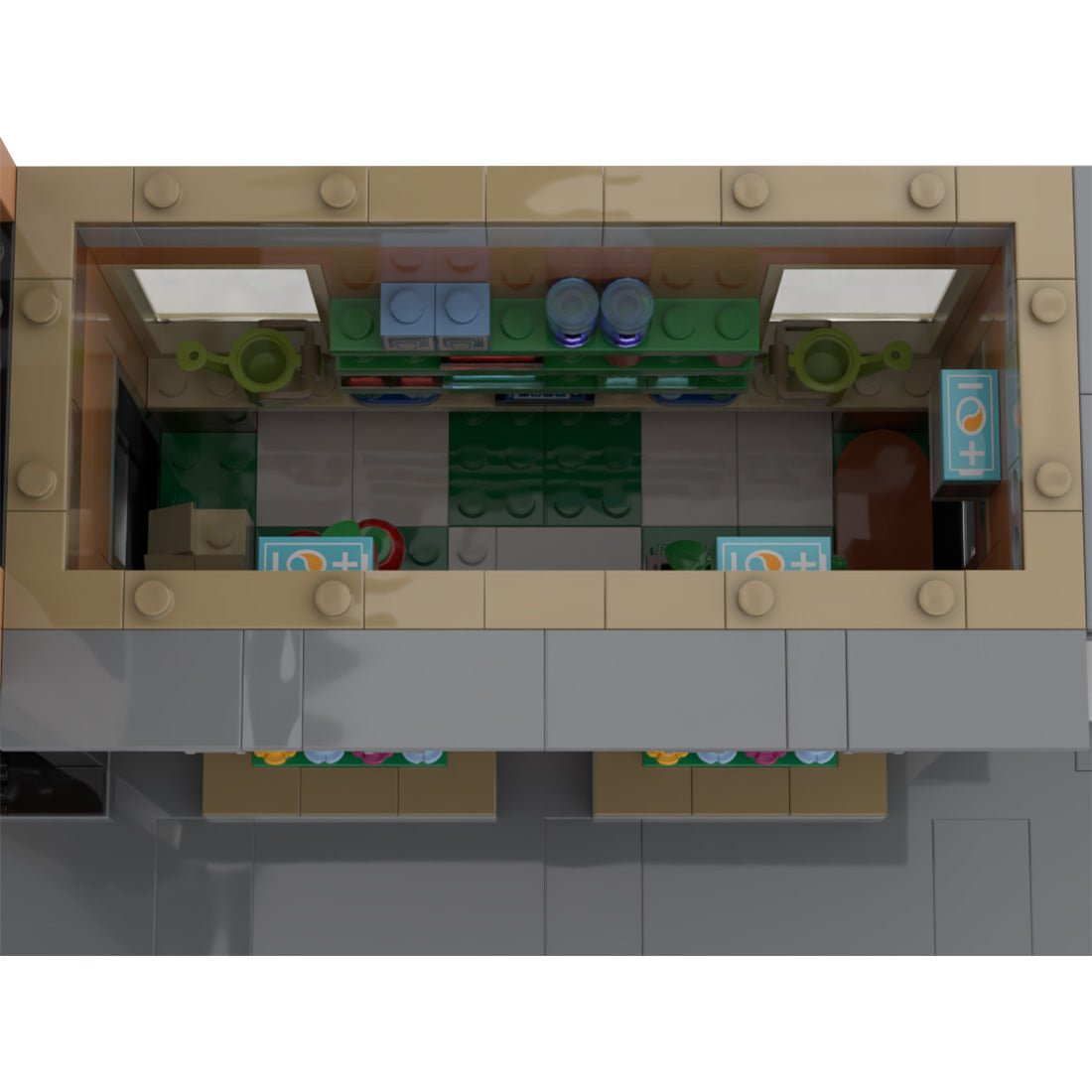 MOC - 155543 Farmer's Store Klemmbausteine - LesDiy - Klemmbausteine