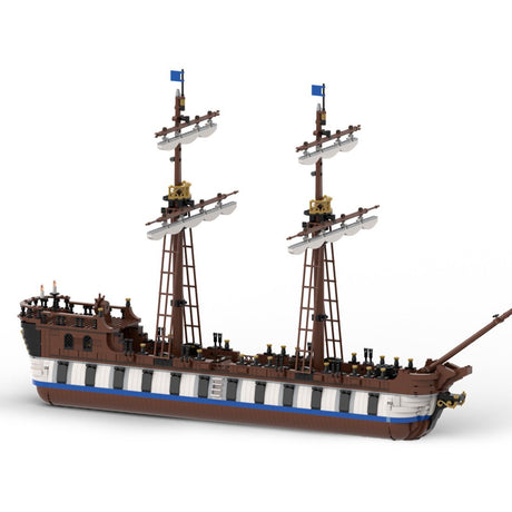 MOC - 155721 Merchant Ship Klemmbausteine - LesDiy - Klemmbausteine