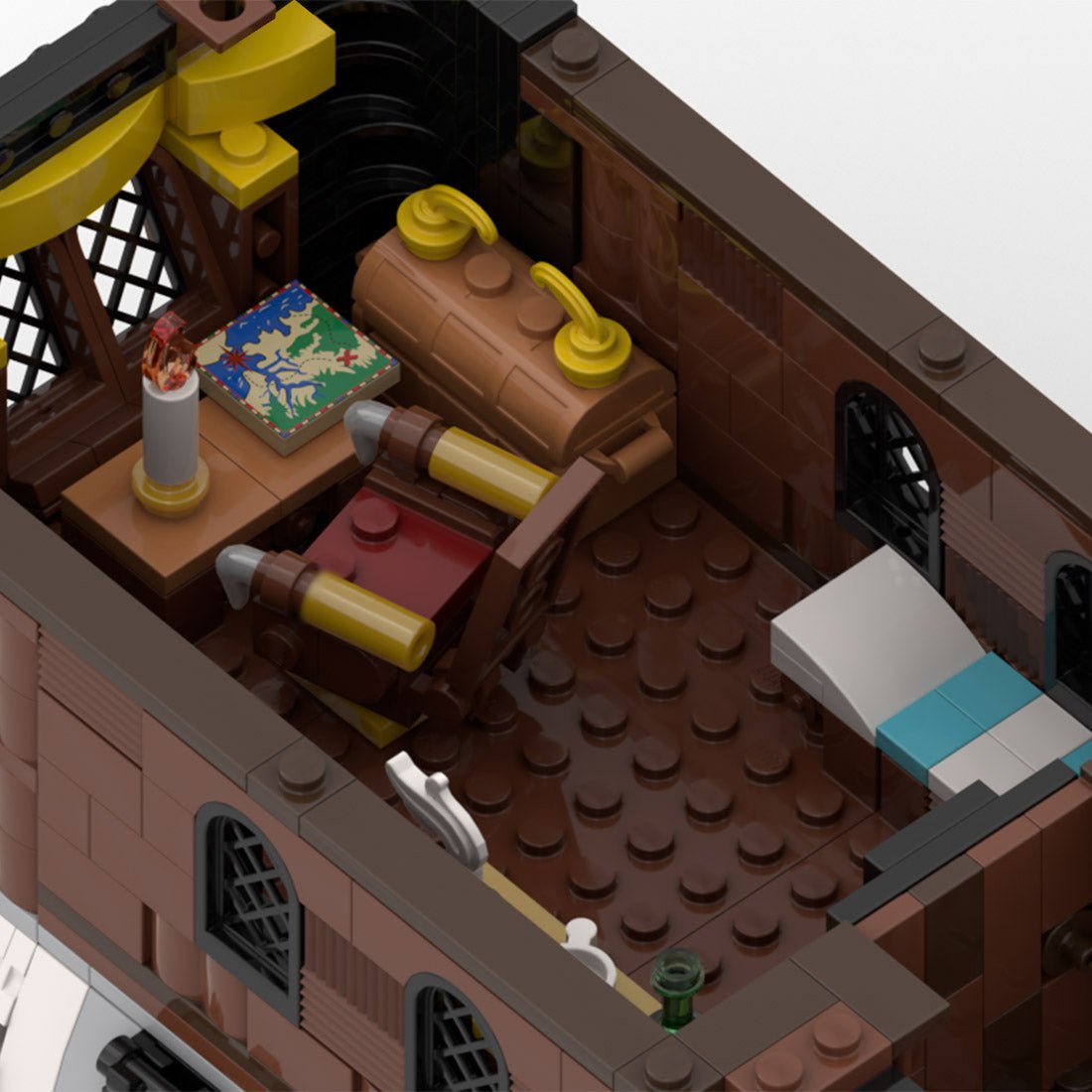 MOC - 155721 Merchant Ship Klemmbausteine - LesDiy - Klemmbausteine