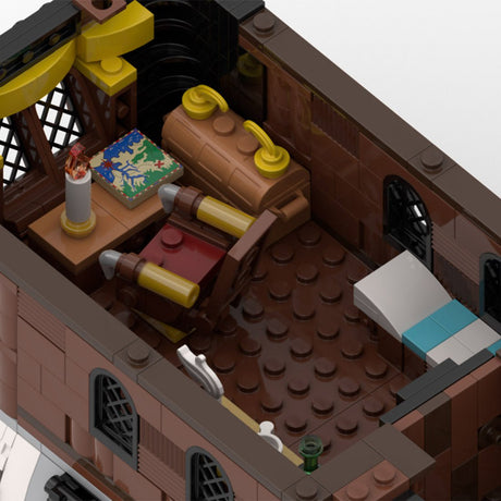 MOC - 155721 Merchant Ship Klemmbausteine - LesDiy - Klemmbausteine