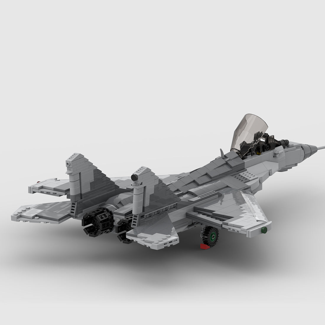 MOC - 156324 MiG 29 Militärkampfflugzeug - LesDiy - Klemmbausteine