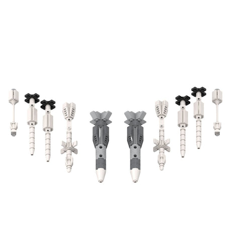 MOC - 156330 Su - 35 Militärkampfflugzeug - LesDiy - Klemmbausteine