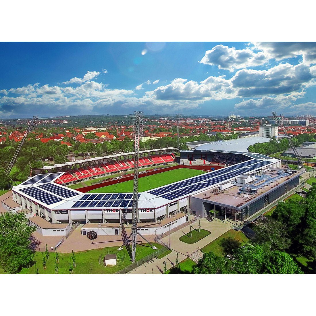 MOC - 156618 Erfurt Steigerwaldstadion Klemmbausteine - LesDiy - Klemmbausteine