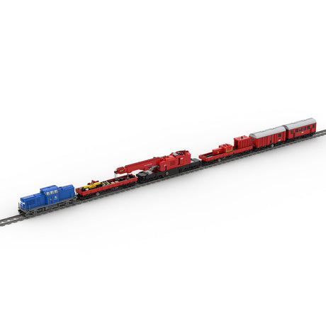 MOC - 156982 Emergency Crane Train – Multi Tasker Klemmbausteine - LesDiy - Klemmbausteine