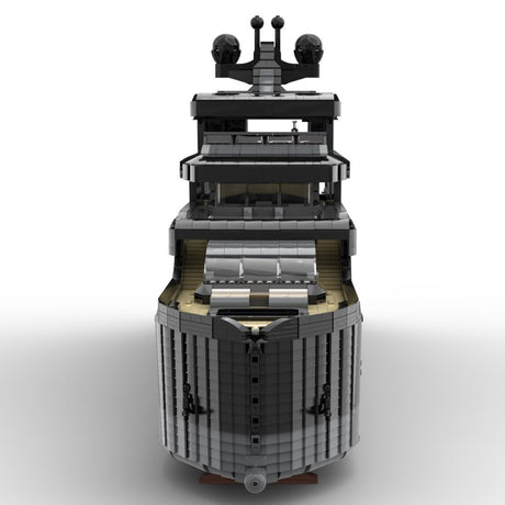 MOC - 157340 Large Luxury Yacht Klemmbausteine - LesDiy - Klemmbausteine