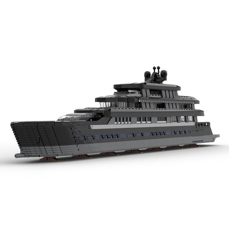 MOC - 157340 Large Luxury Yacht Klemmbausteine - LesDiy - Klemmbausteine