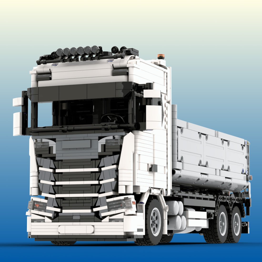 MOC - 157593 770S SCANIA 770S Hookloader 1:21 Klemmbausteine - LesDiy - Klemmbausteine