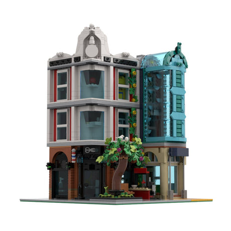 MOC - 158174 Downtown Arcade Klemmbausteine - LesDiy - Klemmbausteine