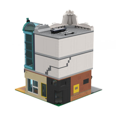 MOC - 158174 Downtown Arcade Klemmbausteine - LesDiy - Klemmbausteine