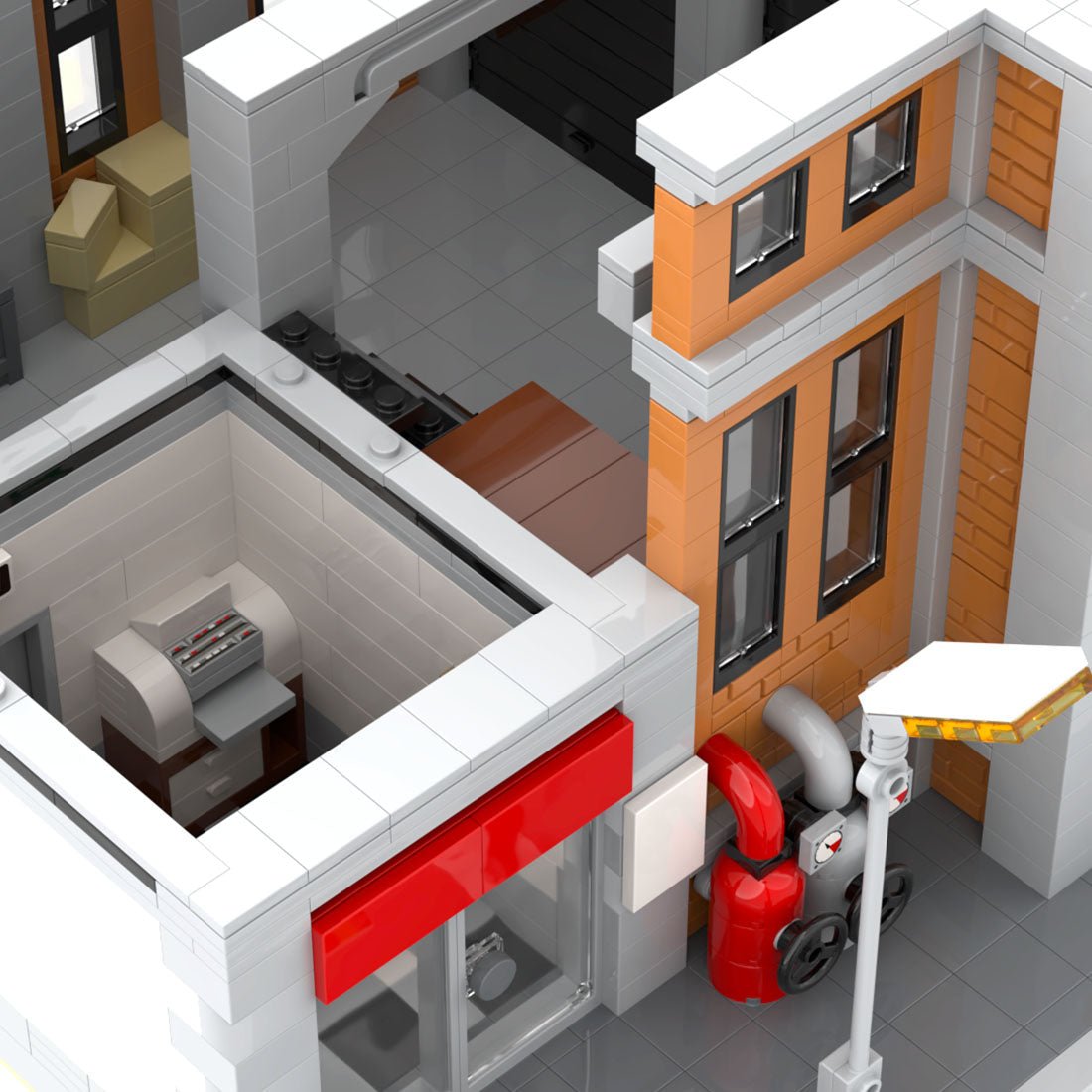 MOC - 158689 Store House Klemmbausteine - LesDiy - Klemmbausteine