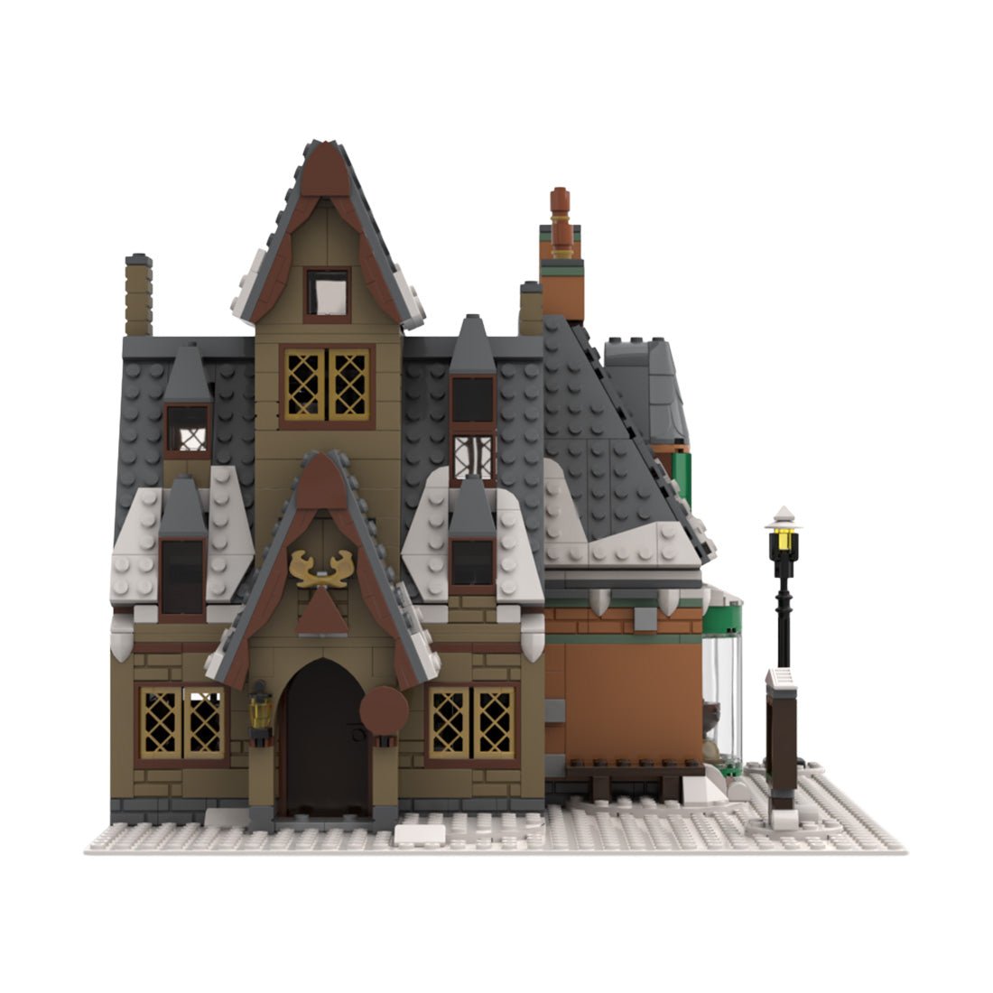 MOC - 158767 Winter Hut Klemmbausteine - LesDiy - Klemmbausteine