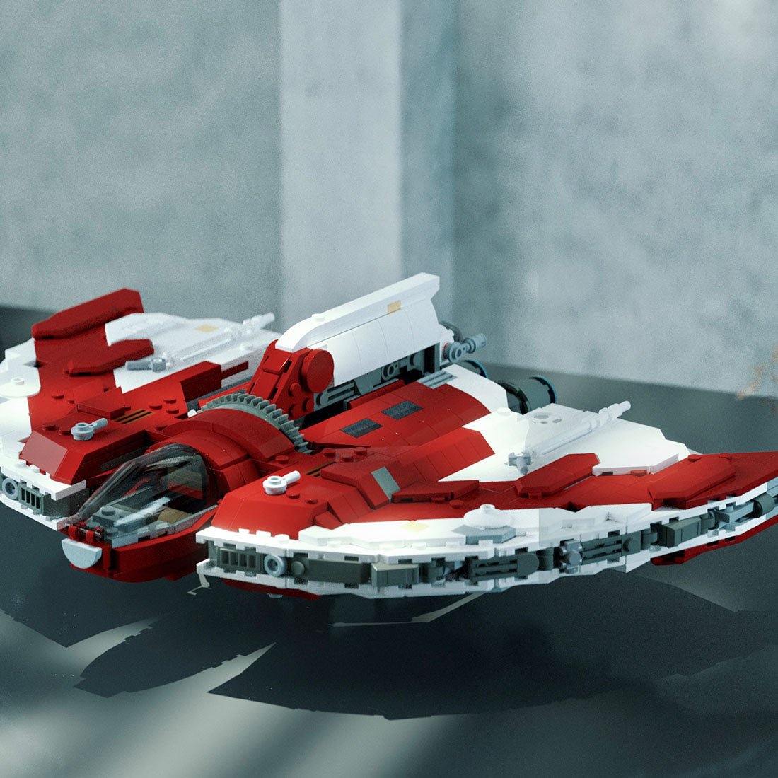 MOC - 158878 T6 Space Shuttle Klemmbausteine - LesDiy - Klemmbausteine