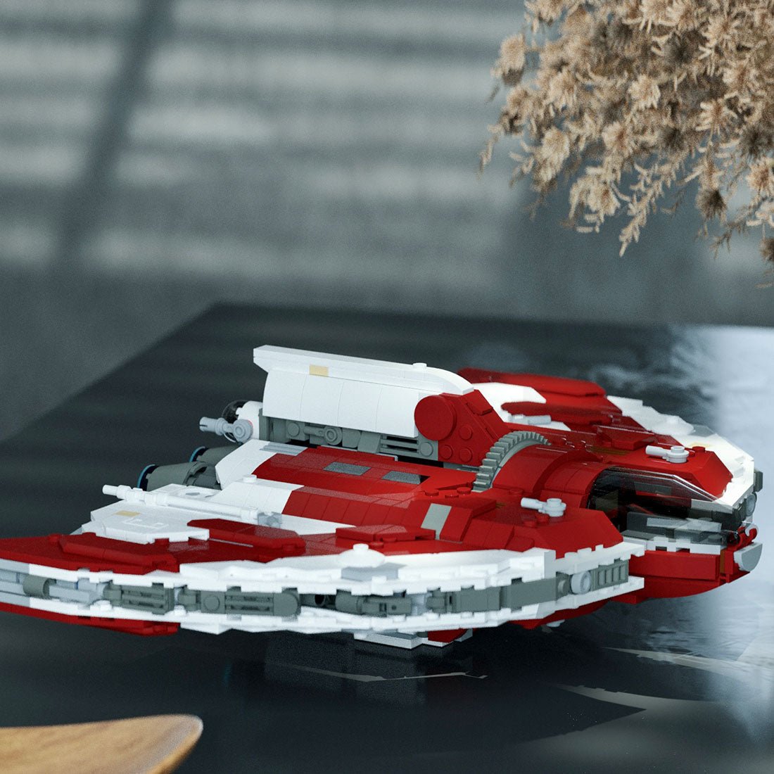 MOC - 158878 T6 Space Shuttle Klemmbausteine - LesDiy - Klemmbausteine