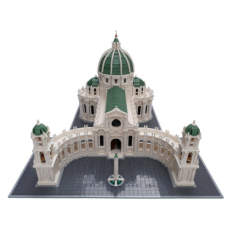 MOC - 15896 Baroque Cathedral Klemmbausteine - LesDiy - Klemmbausteine