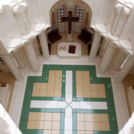 MOC - 15896 Baroque Cathedral Klemmbausteine - LesDiy - Klemmbausteine