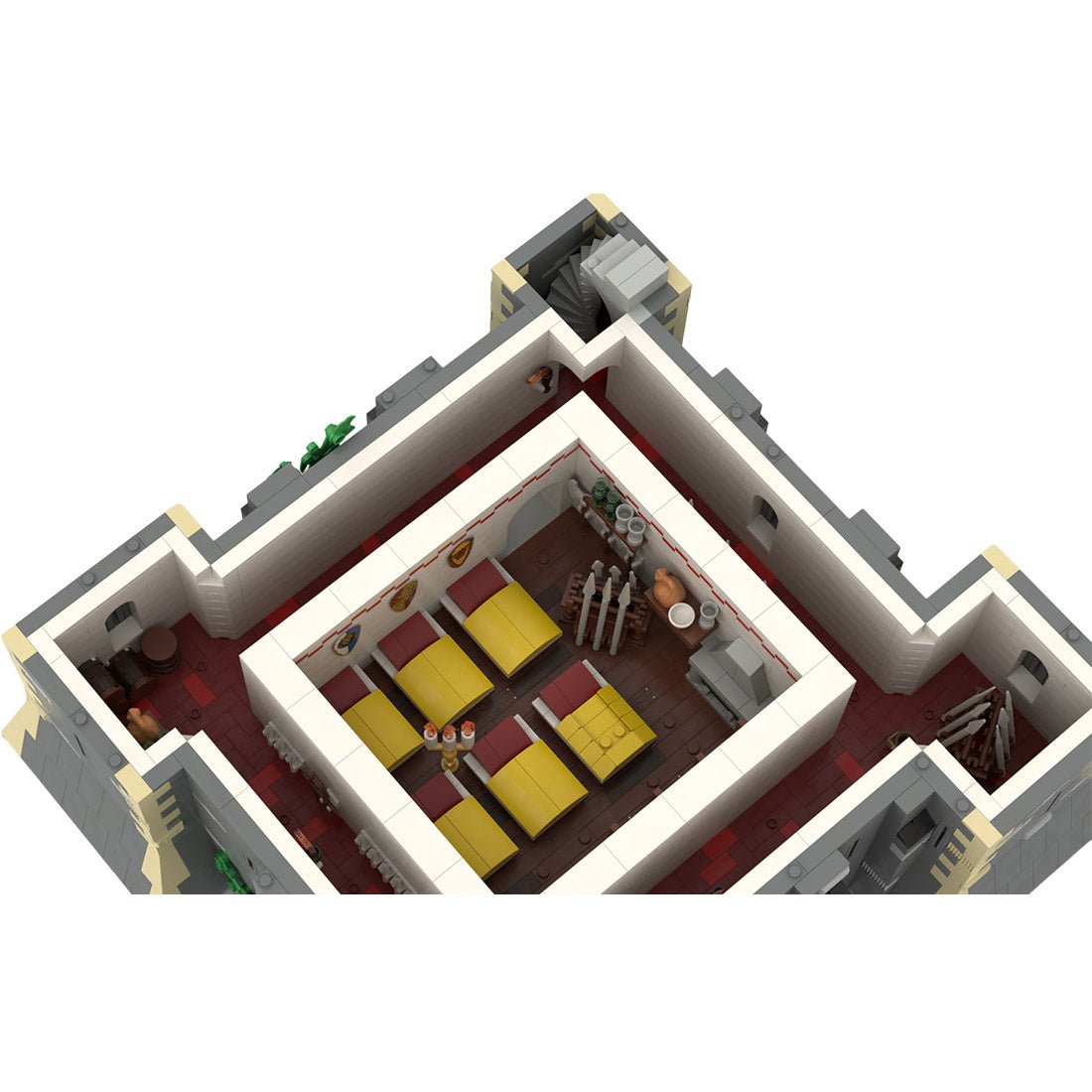 MOC - 159095 English Keep - Warchester Castle - LesDiy - Klemmbausteine