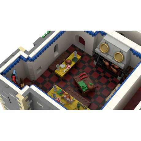 MOC - 159095 English Keep - Warchester Castle - LesDiy - Klemmbausteine