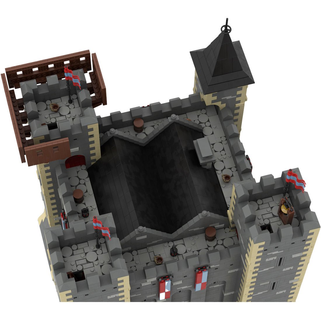 MOC - 159095 English Keep - Warchester Castle - LesDiy - Klemmbausteine