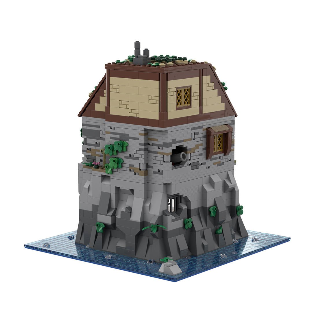 MOC - 159448 Pirate island Klemmbausteine - LesDiy - Klemmbausteine