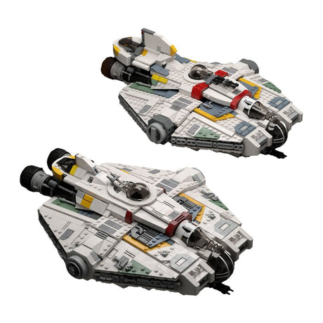 MOC - 159490 Sci - fi Ghost Spaceship Klemmbausteine - LesDiy - Klemmbausteine