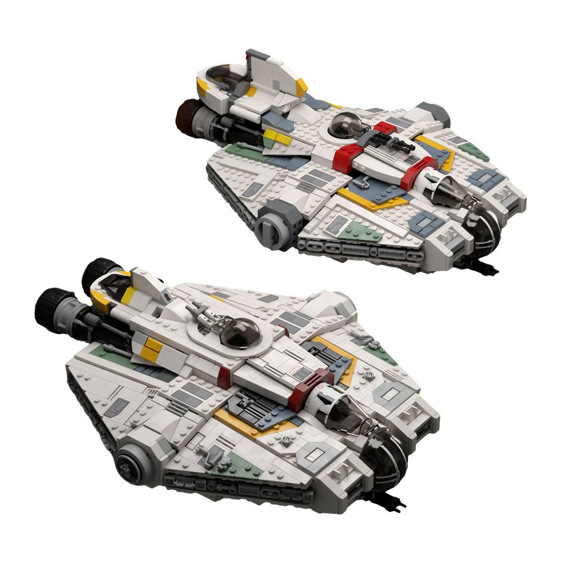 MOC - 159490 Sci - fi Ghost Spaceship Klemmbausteine - LesDiy - Klemmbausteine